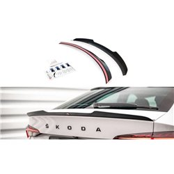 Maxton - Spoiler Cap Skoda Octavia Liftback Mk4 Noir Brillant