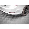 Maxton - Arriere Lame (avec une barre verticale) Skoda Octavia Mk4 Noir Brillant