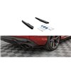 Maxton - Lames De Pare-Chocs Arrière Latérales Audi SQ7 Mk2 (4M) Facelift Noir Brillant