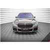 Maxton - Lame Du Pare-Chocs Avant V.2 BMW 7 M-Pack G11 / G12 Facelift Noir Brillant