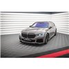 Maxton - Lame Du Pare-Chocs Avant V.2 BMW 7 M-Pack G11 / G12 Facelift Noir Brillant