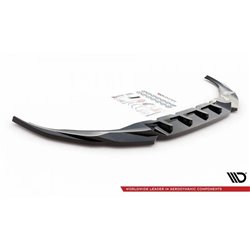 Maxton - Lame Du Pare-Chocs Avant V.2 BMW 7 M-Pack G11 / G12 Facelift Noir Brillant