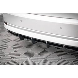 Maxton - Street Pro Central Diffuseur Arriere Skoda Octavia Mk4 Noir-Rouge