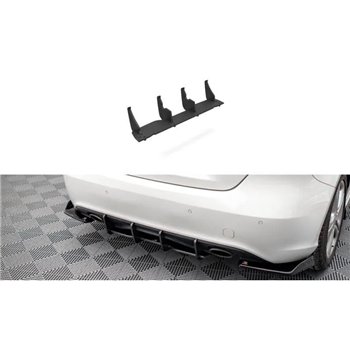 Maxton - Street Pro Central Diffuseur Arriere Mercedes-Benz A W176 Rouge