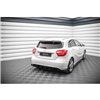 Maxton - Street Pro Central Diffuseur Arriere Mercedes-Benz A W176 Rouge