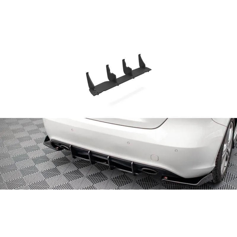 Maxton - Street Pro Central Diffuseur Arriere Mercedes-Benz A W176 Noir