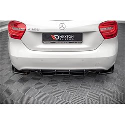 Maxton - Street Pro Central Diffuseur Arriere Mercedes-Benz A W176 Noir