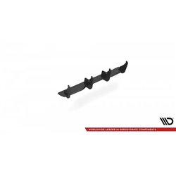 Maxton - Street Pro Central Diffuseur Arriere Mercedes-Benz A W176 Noir-Rouge