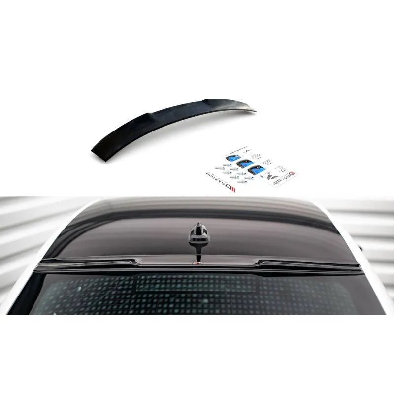 Maxton - Le prolongement de la lunette arrière Skoda Octavia Liftback Mk4 Noir Brillant
