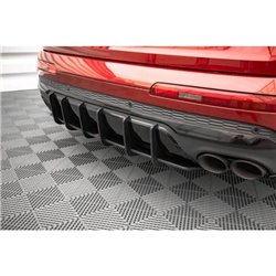 Maxton - Street Pro Central Diffuseur Arriere Audi SQ7 Mk2 (4M) Facelift Noir