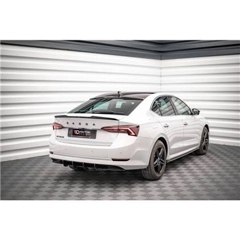 Maxton - Street Pro Central Diffuseur Arriere Skoda Octavia Mk4 Noir