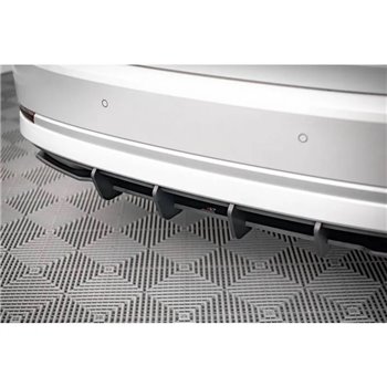 Maxton - Street Pro Central Diffuseur Arriere Skoda Octavia Mk4 Noir