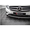 Maxton - Lame Du Pare-Chocs Avant V.2 Mercedes-Benz A W176 Noir Brillant