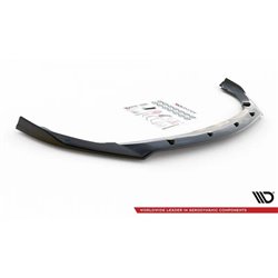 Maxton - Lame Du Pare-Chocs Avant V.2 Mercedes-Benz A W176 Noir Brillant