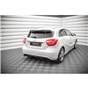Maxton - Lames De Pare-Chocs Arrière Latérales V.2 Mercedes-Benz A W176 Noir Brillant