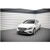 Maxton - Lame Du Pare-Chocs Avant V.1 Mercedes-Benz A W176 Noir Brillant