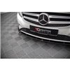 Maxton - Lame Du Pare-Chocs Avant V.1 Mercedes-Benz A W176 Noir Brillant