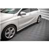 Maxton - Rajouts Des Bas De Caisse V.1 Mercedes-Benz A W176 Noir Brillant