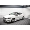 Maxton - Rajouts Des Bas De Caisse V.1 Mercedes-Benz A W176 Noir Brillant