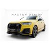 Maxton - Lame Du Pare-Chocs Avant V.1 Audi SQ7 /Q7 S-Line Mk2 (4M) Facelift Noir Brillant