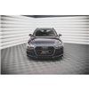 Maxton - Lame Du Pare-Chocs Avant V.1 Audi A4 B9 Noir Brillant