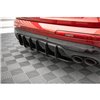 Maxton - Street Pro Central Diffuseur Arriere Audi SQ7 Mk2 (4M) Facelift Rouge