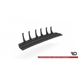 Maxton - Street Pro Central Diffuseur Arriere Audi SQ7 Mk2 (4M) Facelift Rouge
