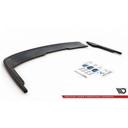 Maxton - Lames De Pare-Chocs Arrière Latérales Audi A4 B9 Noir Brillant