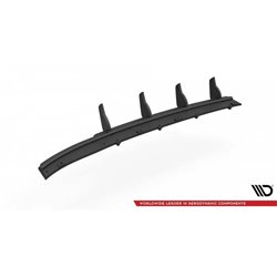 Maxton - Street Pro Central Diffuseur Arriere Seat Leon FR Sportstourer Mk3 Noir