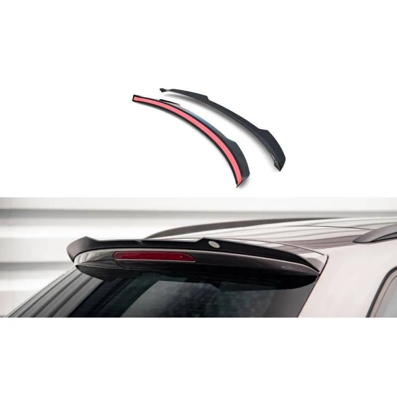 Maxton - Spoiler Cap Seat Leon FR Sportstourer Mk3 Noir Brillant