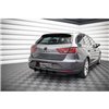 Maxton - Street Pro Central Diffuseur Arriere Seat Leon FR Sportstourer Mk3 Rouge
