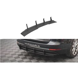 Maxton - Street Pro Central Diffuseur Arriere Audi A4 B9 Noir