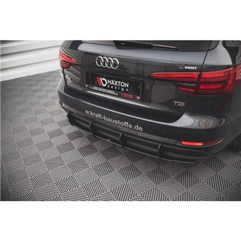 Maxton - Street Pro Central Diffuseur Arriere Audi A4 B9 Noir