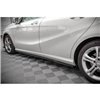 Maxton - Rajouts Des Bas De Caisse V.2 Mercedes-Benz A W176 Noir Brillant