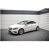 Maxton - Rajouts Des Bas De Caisse V.2 Mercedes-Benz A W176 Noir Brillant