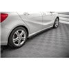 Maxton - Rajouts Des Bas De Caisse V.2 Mercedes-Benz A W176 Noir Brillant