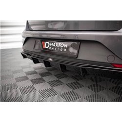 Maxton - Diffuseur Arrière Complet Seat Leon FR Sportstourer Mk3 Noir Brillant