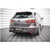 Maxton - Diffuseur Arrière Complet Seat Leon FR Sportstourer Mk3 Noir Brillant