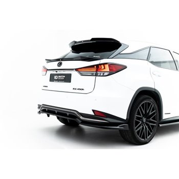 Maxton - Arriere Splitter (avec une barre verticale) Lexus RX F-Sport Mk4 Facelift