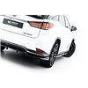 Maxton - Arriere Lame (avec une barre verticale) Lexus RX F-Sport Mk4 Facelift