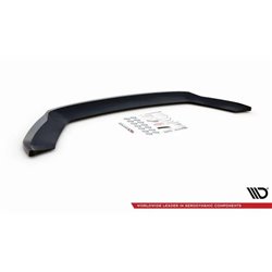 Maxton - Lame Du Pare-Chocs Avant V.2 Seat Leon FR / Cupra Mk3 Noir Brillant