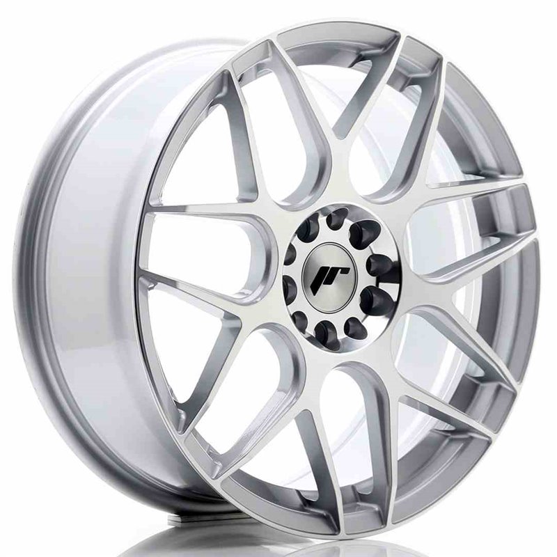 JR Wheels JR18 18x7,5 ET40 5x112/114 Silver Machined JR Wheels JR18 18x7,5 ET40 5x112/114 Silver Machined