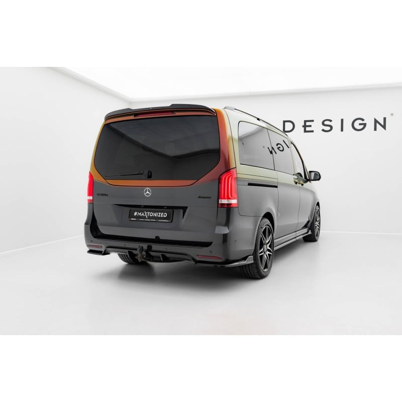 Maxton - Lames De Pare-Chocs Arrière Latérales V.3 Mercedes-Benz V-Class AMG-Line W447 Facelift