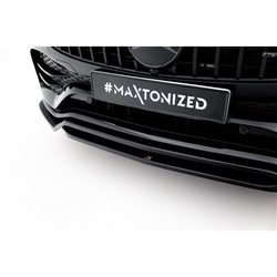 Maxton - Lame Du Pare-Chocs Avant Mercedes-AMG GLC 43 / AMG-Line SUV X253 Facelift