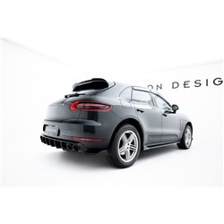 Maxton - Lames De Pare-Chocs Arrière Latérales V.2 Porsche Macan Mk1