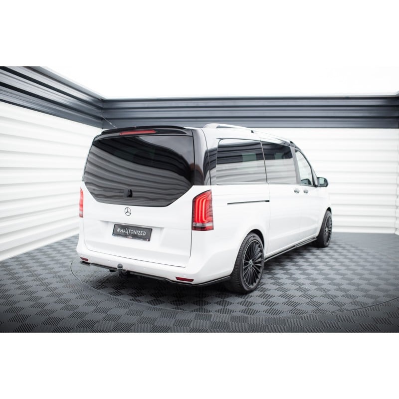 Maxton - Arriere Splitter (avec une barre verticale) Mercedes-Benz Vito Extra Long W447