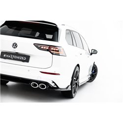 Maxton - Lames De Pare-Chocs Arrière Latérales V.1 Volkswagen Golf R Variant Mk8 / Mk8 Facelift