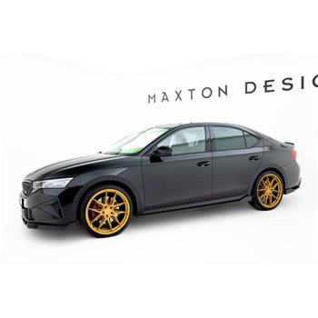 Maxton - Rajouts Des Bas De Caisse V.2 + Flaps Skoda Octavia RS Liftback / Combi Mk4 Facelift