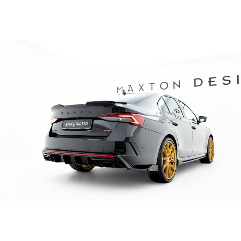 Maxton - Rajout Du Pare-Chocs Arriere Skoda Octavia RS Liftback / Combi Mk4 Facelift