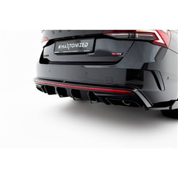 Maxton - Rajout Du Pare-Chocs Arriere Skoda Octavia RS Liftback / Combi Mk4 Facelift